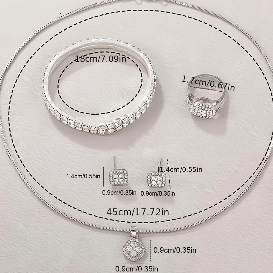 Ensemble Montre Quartz Luxe et Bijoux - GN