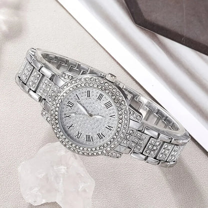 Ensemble Montre Quartz Luxe et Bijoux - GN